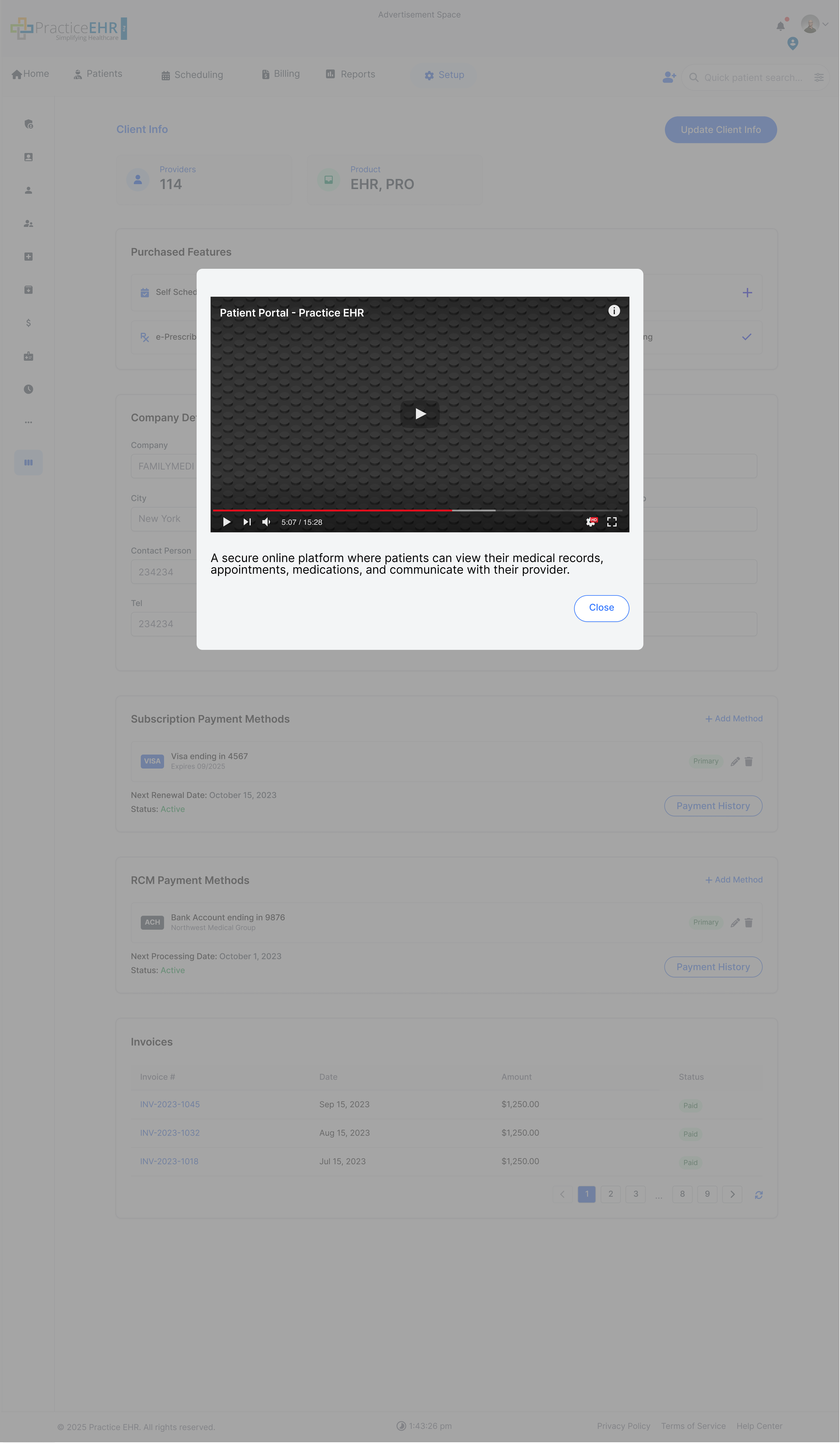 Client Info Help image